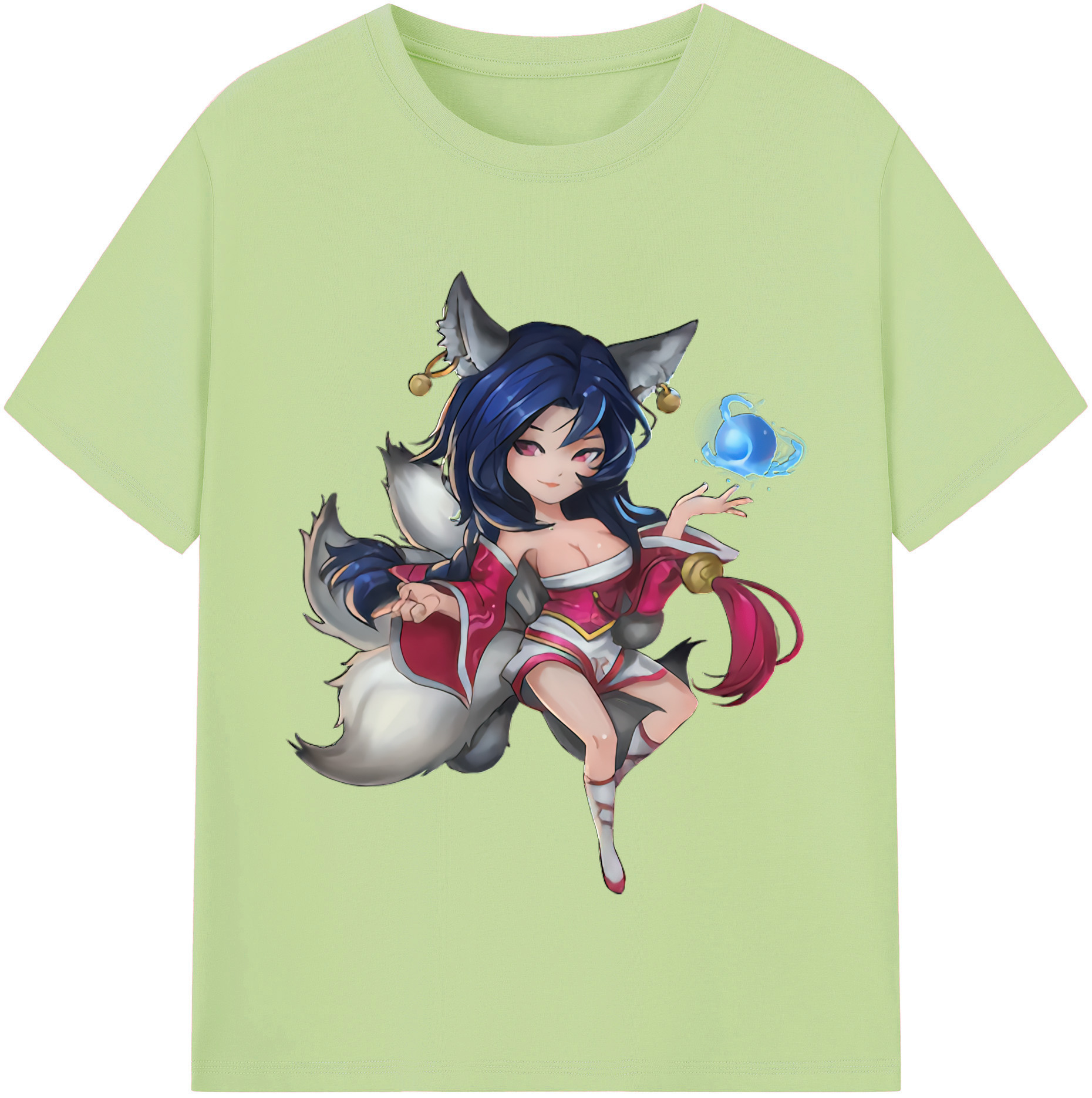 リーグ・オブ・レジェンド League of Legends LOL 綿100％半袖Tシャツ（フロントプリント）